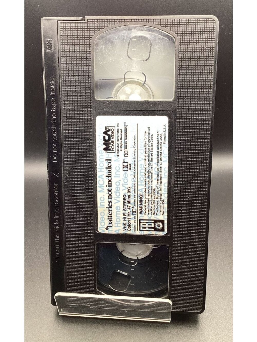 Batteries not included (VHS 1987) Steven Spielberg Hume Cronyn Jessica Tandy MCA